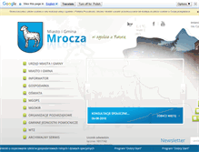 Tablet Screenshot of mrocza.pl